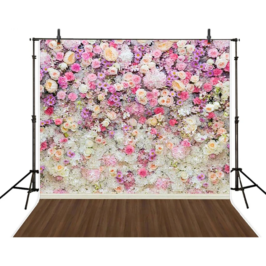 

150*200 см весенние цветы виниловые фоны для фотосъемки ретро стена реквизит для фотостудии фоновая ткань для детской студии