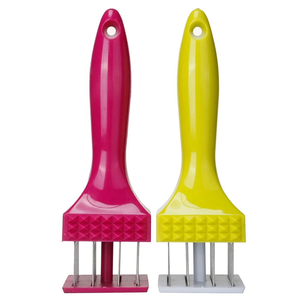 Инструмент для готовки профессиональный тендерайзер мяса случайного цвета игла