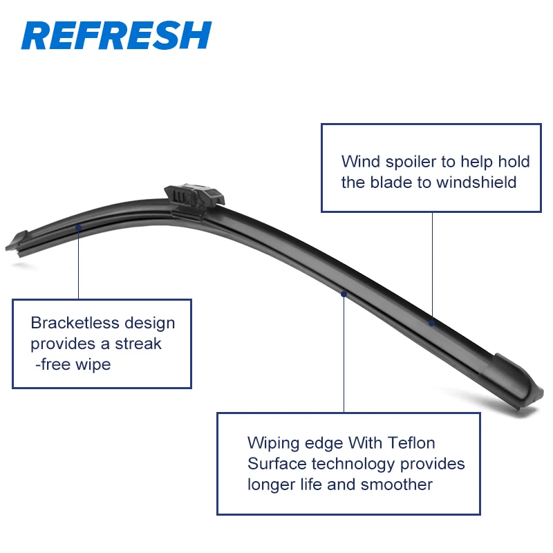 REFRESH Щетки стеклоочистителя рено Каптюр 2013 2014 2015 2016 2017 2018|wiper blade|bayonet armrenault wiper blades |