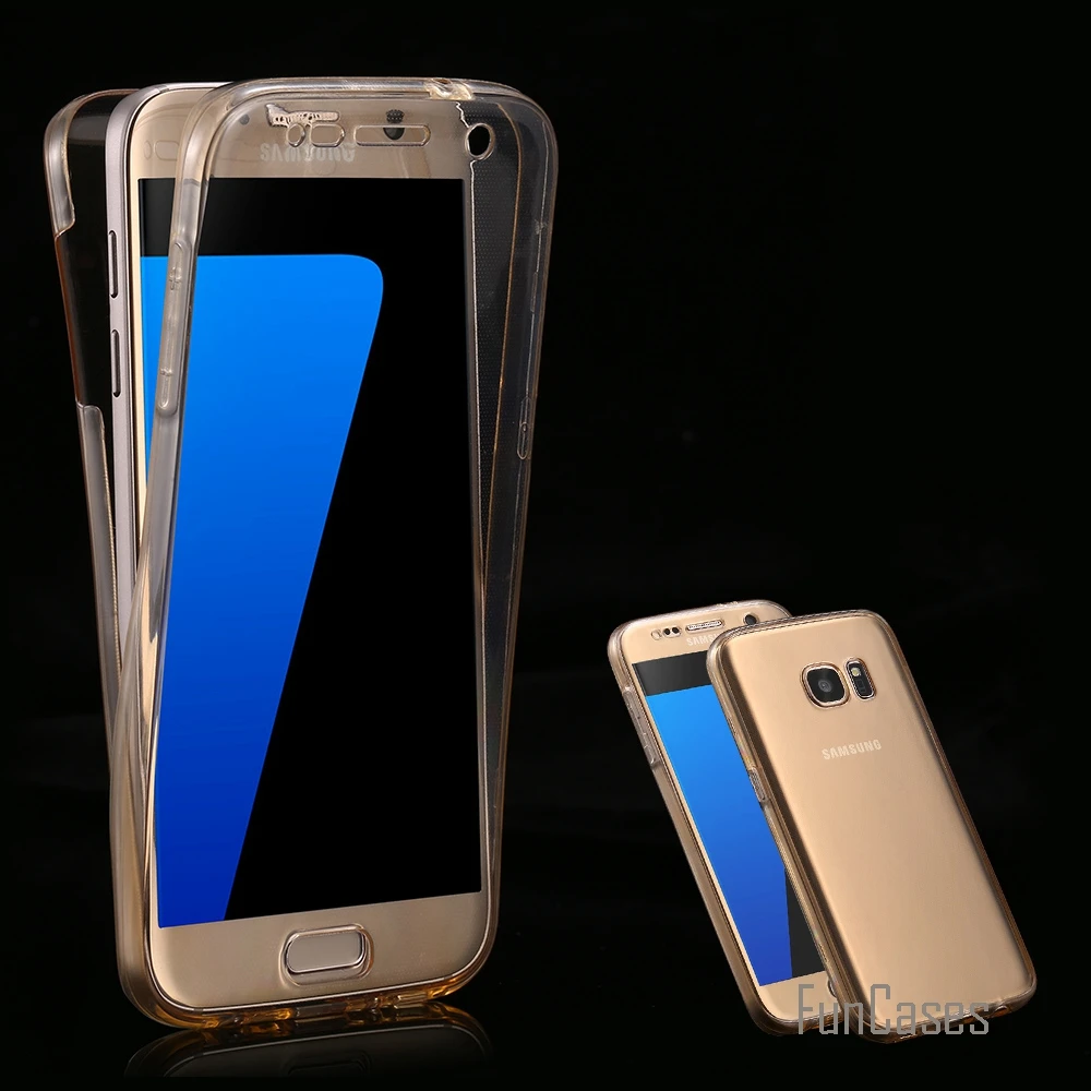 A50 прозрачный полный чехол для Samsung A40 A60 A70 A10 A20 A30 360 градусов защитный телефона Galaxy