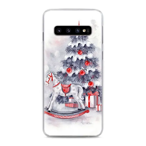 Чехол для телефона с рождественскими зимними пожеланиями s для samsung Galaxy S10e S10 S8 S9 Plus M10 M20 M30 A50 S6 S7 Edge, Жесткий Чехол - Цвет: 11