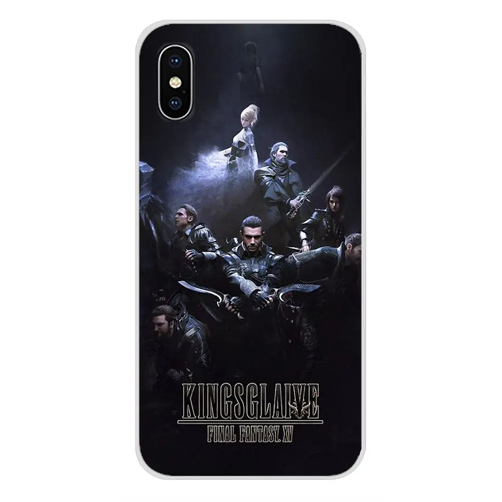 images 4 Для Apple IPhone X XR XS MAX 4 4S 5 5S 5C SE 6 6 S 7 8 Plus, ipod touch 5 6 прозрачный мягкий чехол Чехлы Final Fantasy XV Мода - Цвет: images 4