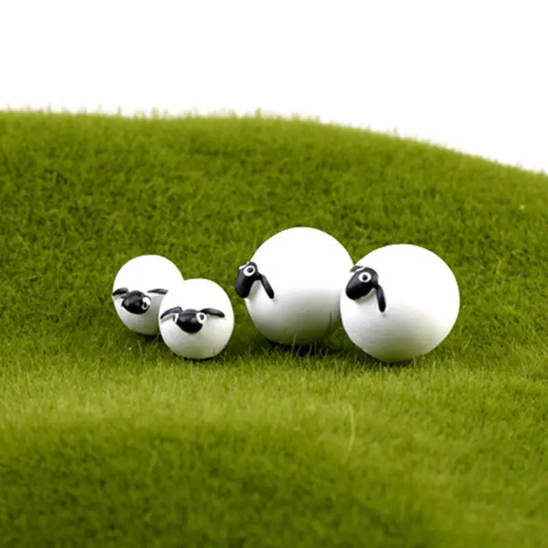 4 шт./лот микро мир бонсай сад небольшой орнамент ландшафтное украшение Шон милые