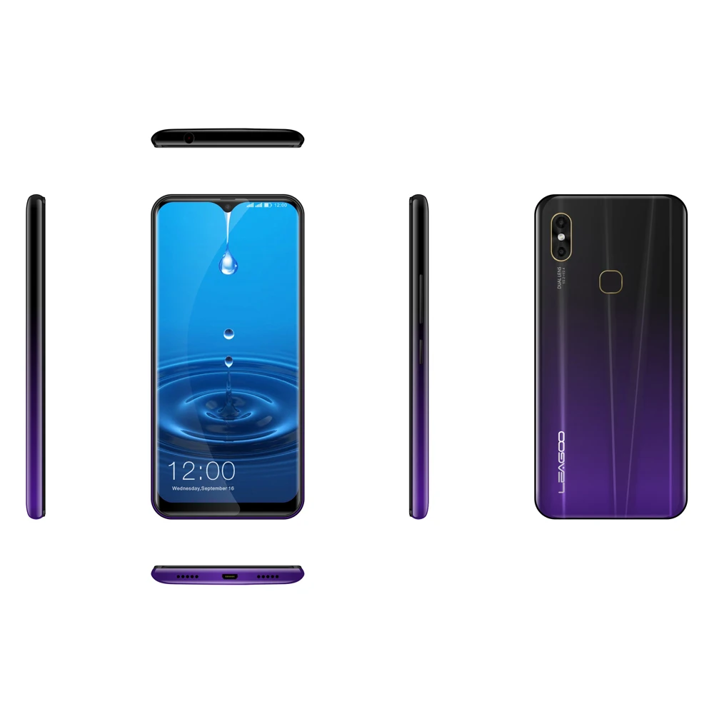 Супер большой экран смартфона Leagoo M13 4 Гб оперативной памяти, 32 Гб встроенной памяти, MT6761 Android 9,0 уход за кожей лица, не блокируется, Две сим-карты, FDD LTE 4G смарт-чехол для мобильного телефона
