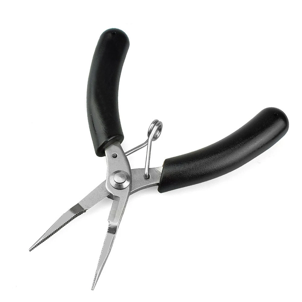 Chanseon 4 дюймовые прецизионные плоскогубцы с длинным носом из нержавеющей стали