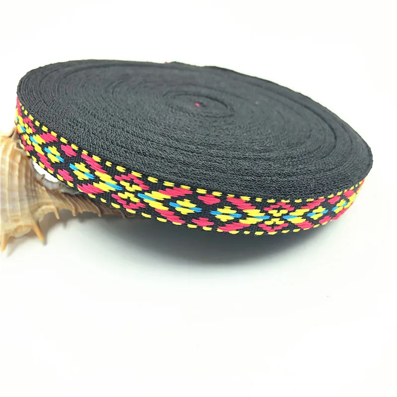 

10 метров 15 мм 5/8 "Желтый Красный клетчатый лента DIY ручной работы в виде шнуровки Свадебная вечеринка волосы украшение в виде банта; Тканая жа...