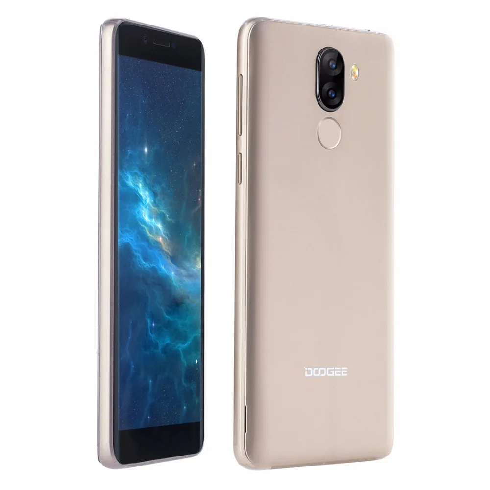 DOOGEE X60L 3300 мАч 4 г 5 дюймов 18: 9HD Экран Смартфон 13 0 + 8 Мп 2 16 ГБ телефона MTK6737V ядра Android 7