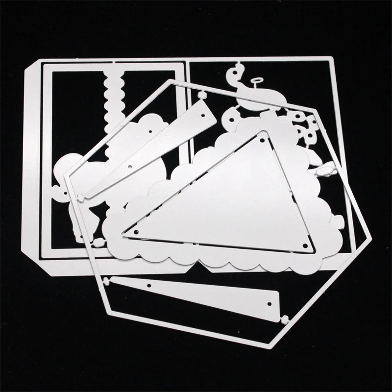 Металлические трафареты YPP для рукоделия карусель в коробке сделай сам