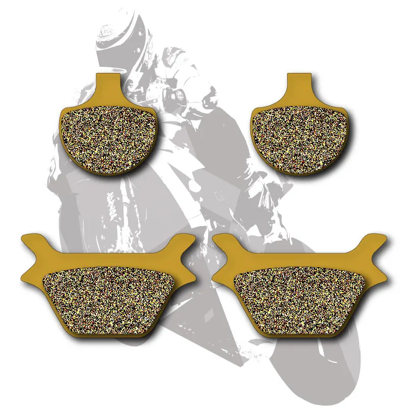 Мотоциклетные дисковые Тормозные колодки передние и задние для HARLEY FXSTS 1340 Springer