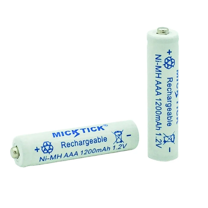 2 шт. 2X 1 в AAA aaa 3A 7 # Ni MH аккумулятор MICKTICK 1200 мАч аккумуляторные батареи цифровые