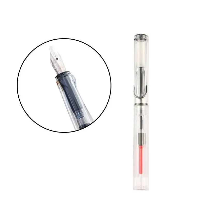 Nib2.5mm 1 шт., Готическая параллельная каллиграфия утконоса с плоским наконечником, виниловая тибетская Арабская авторучка - Цвет: Nib2.5mm