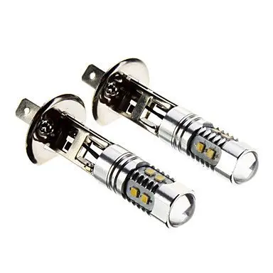 H1 H3 50 Вт 600lm 6000K fraiche Ampoule светодиодный lumiere blanche pour la voiture (12-30 в 2 шт.) |