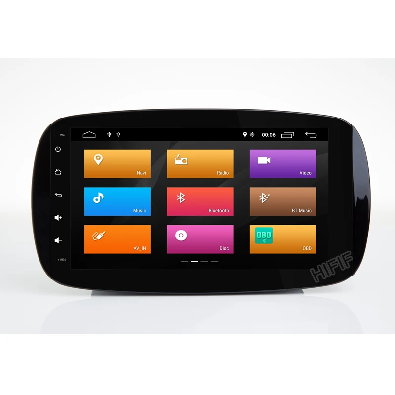9 &quotips! 4G Android 0 автомобильный мультимедиаплеер gps Авторадио для Mercedes/Benz Smart Fortwo 2016