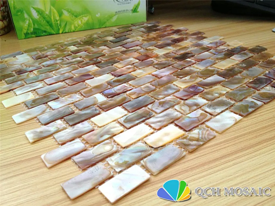 Пресноводная раковина mother of pearl мозаичная плитка для кухни backsplash и ванной комнаты