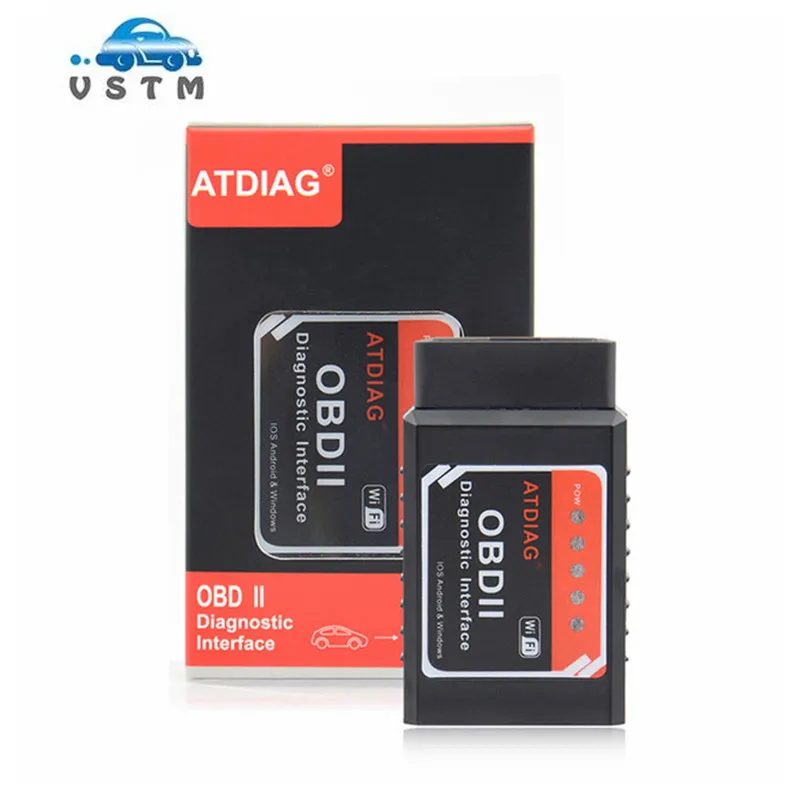 2018 Wi Fi мини ELM327 OBDII Авто диагностический инструмент для iOS/Android/iPhone/iPad экшн камера с