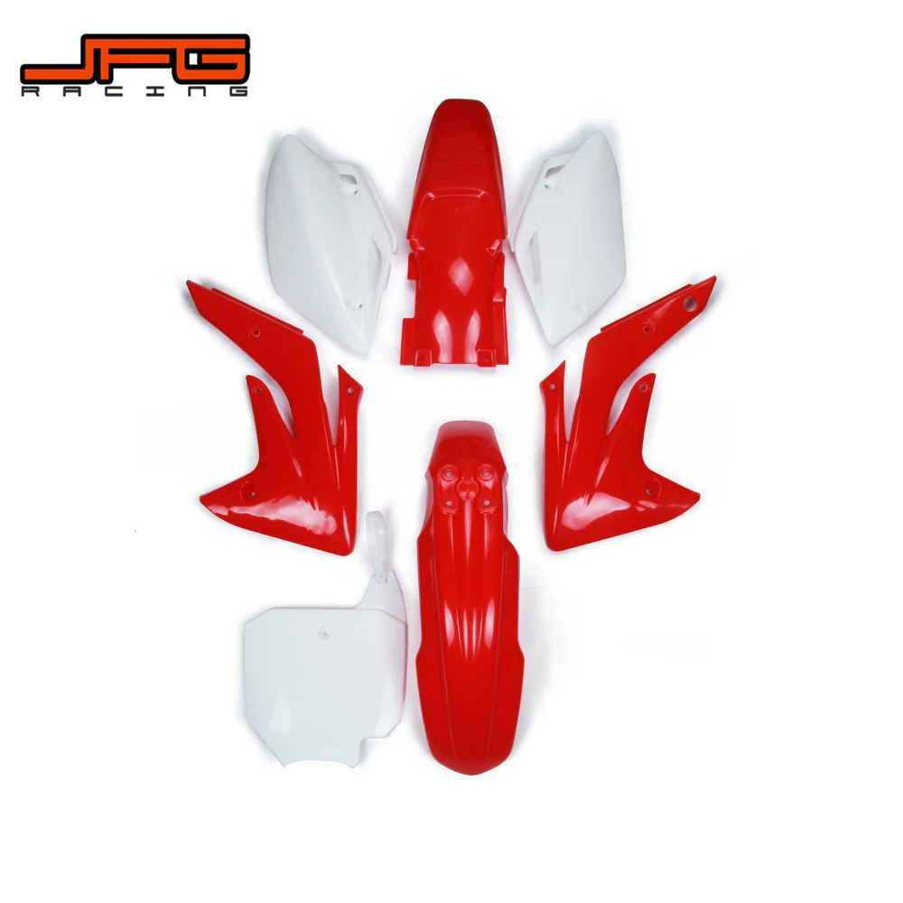 Комплект красных пластиковых фар для крыльев HONDA CRF 150R CRF150R 2007 2013 велосипеда