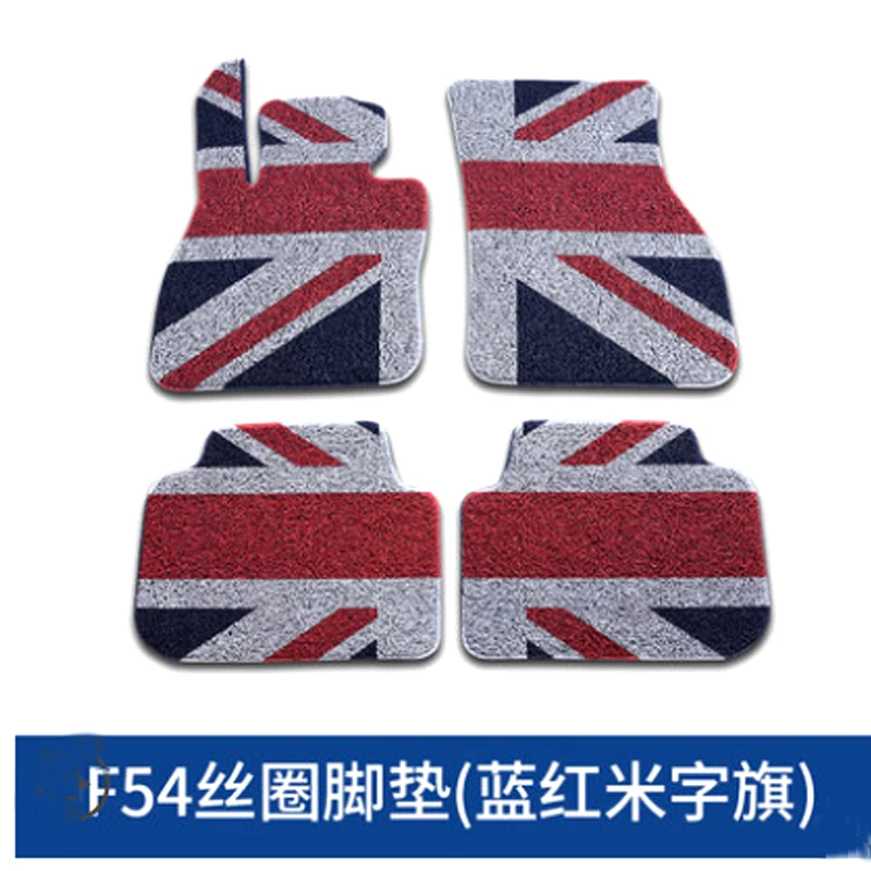 Совершенно новый коврик из проволоки напольный в стиле Red Union Jack для Mini Cooper F56 F55 F54