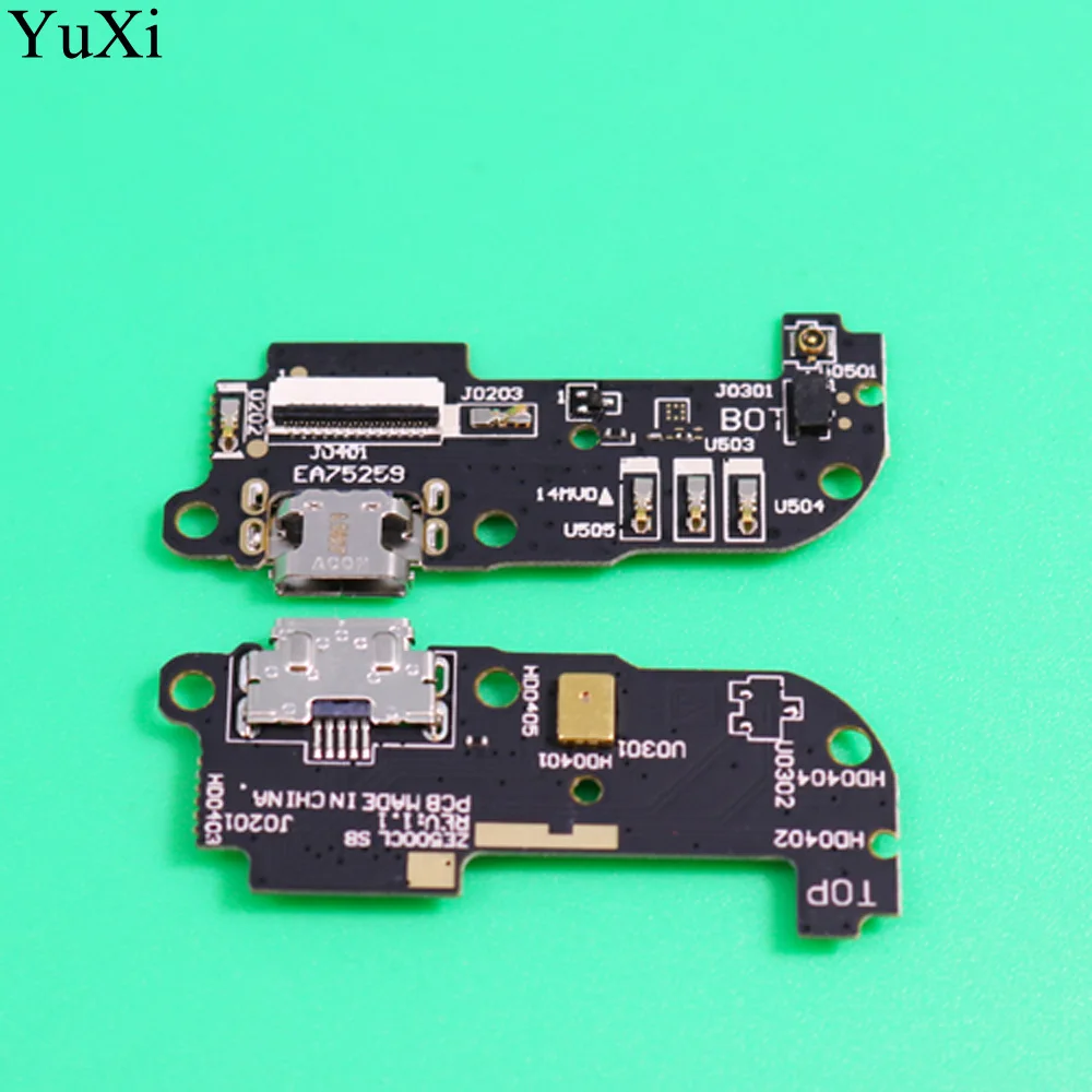 YuXi USB порт для зарядки док-станция разъем плата гибкий кабель с микрофоном Asus Zenfone