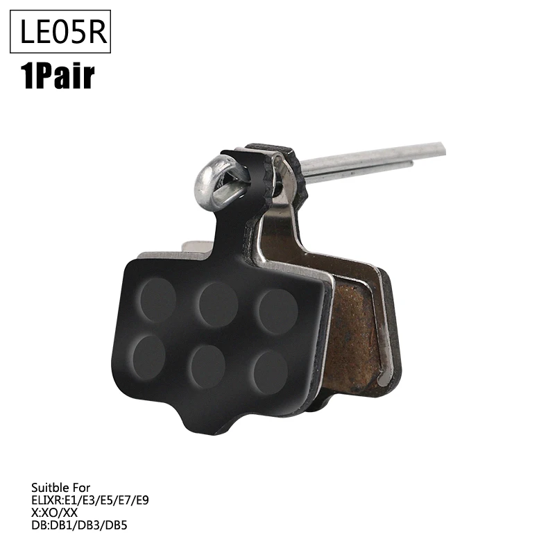 Одна пара велосипедных дисковых тормозных колодок из смолы блоки MTB для SHIMANO SRAM AVID HAYES Tektro Magura Zoom Гигантские велосипедные аксессуары часть - Цвет: LE05R