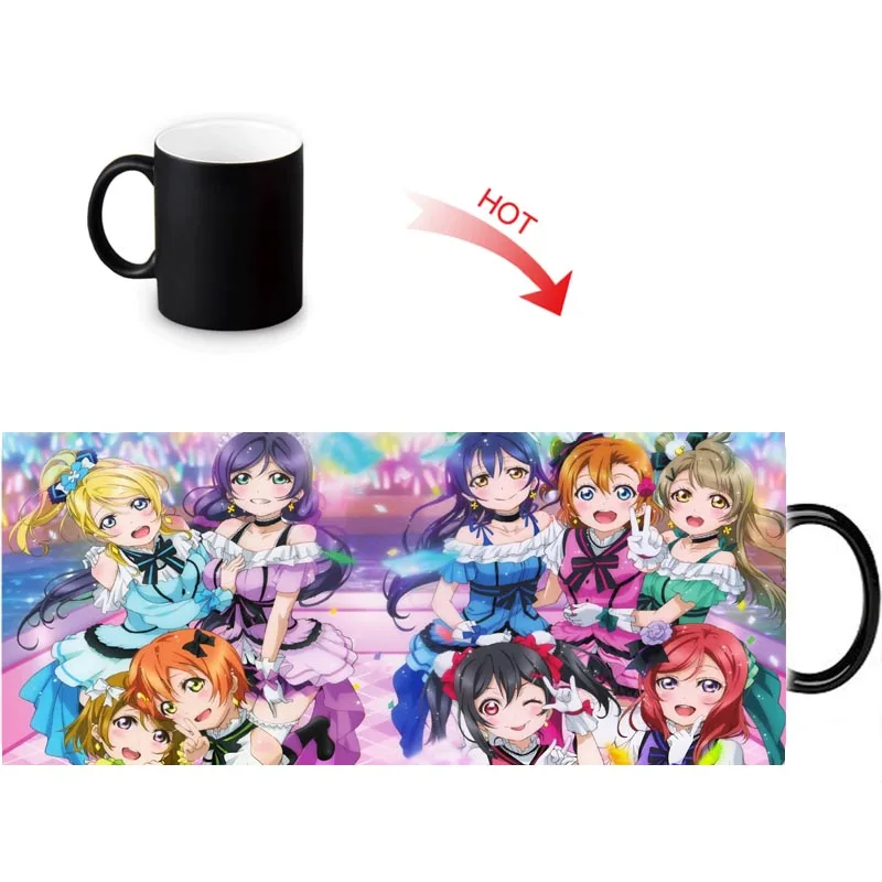 12 унций Love Live! Кружка для кофе молока чая|Кружки| |