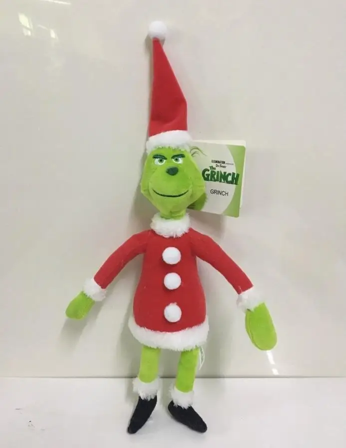 3 стиля/лот фильм Grinch Who украли рождественские персонажи фильма зеленый Grinch костюм Санты Grinch сцены коллекционные любимые игрушки