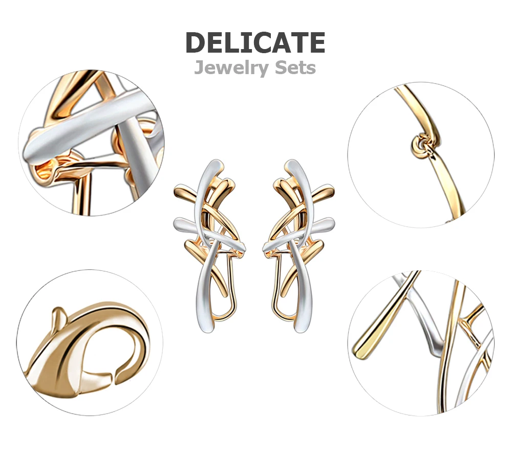 IMucci/JEWELS Роскошные модные золотые и серебряные цвета серьги шпильки/Колье Bijoux