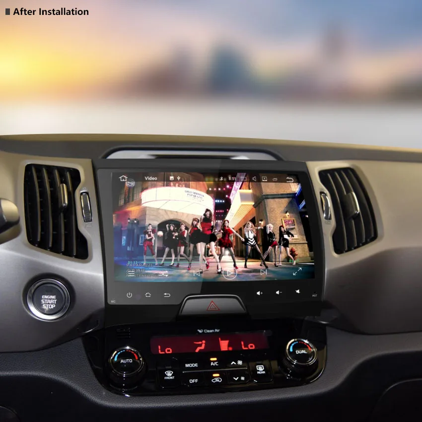 Используется для 2018 Kia Sportage android Многофункциональный Автомобильный