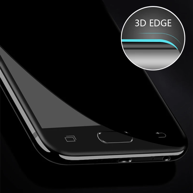 CHYI 3D изогнутое закаленное стекло для samsung Galaxy A7 S7 S8 S9 Plus защита на весь экран Arc edge стекло для samsung Note 9
