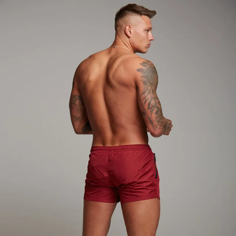 

Newly Men Solid Sport Shorts Breathable Dry Fast Sweat Absorbing Casual Shorts for Summer m99