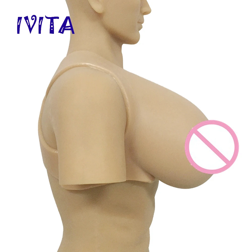IVITA 5300g реалистичные силиконовые формы груди поддельные для мастэктомии
