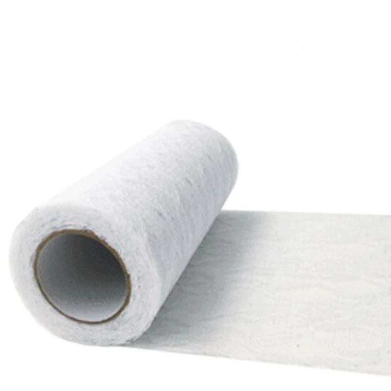Рулон тюлевой ткани с вышивкой 10 ярдов 15 см | Дом и сад