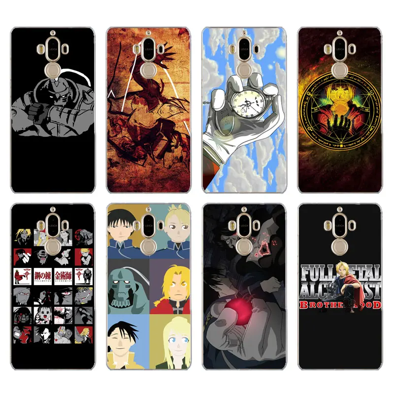 DREAMFOX K103 Fullmetal Alchemist Soft TPU Silicone Case Cover For Huawei Mate G 7 8 9 10 Nova 2 Lite Pro Plus |