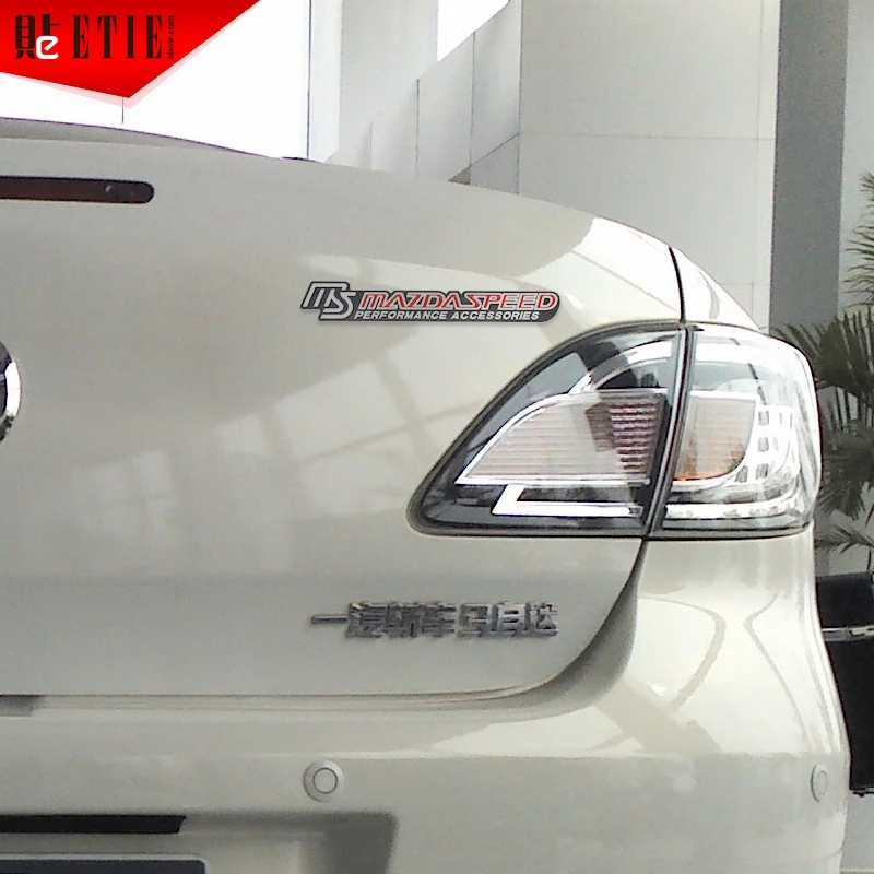 2016 ETIE Mazda скорость работы автоаксессуары 3D алюминиева стикер автогонки наклейка