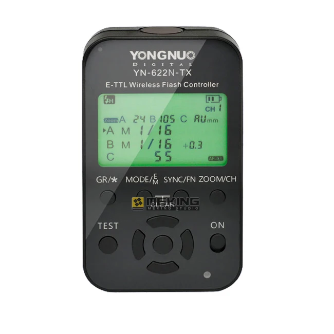 Беспроводной контроллер вспышки Yongnuo YN-622N-TX i-TTL LCD триггерный передатчик YN-622 для