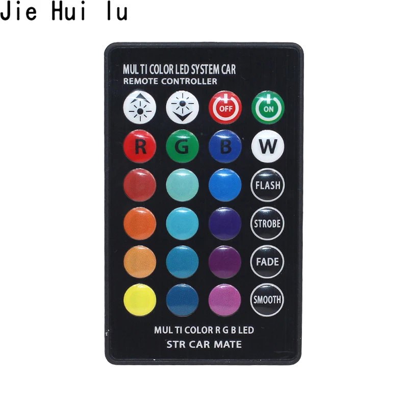 Новый универсальный автомобильный светодиод W5W T10 RGB COB 12SMD габаритные огни s