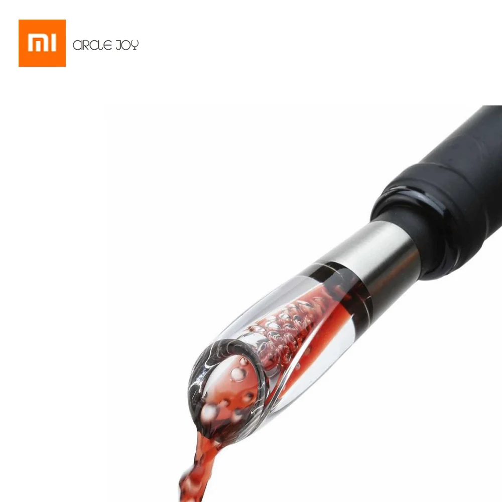Xiaomi CIRCLE JOY Портативный Графин из нержавеющей стали мини аксессуары для вина