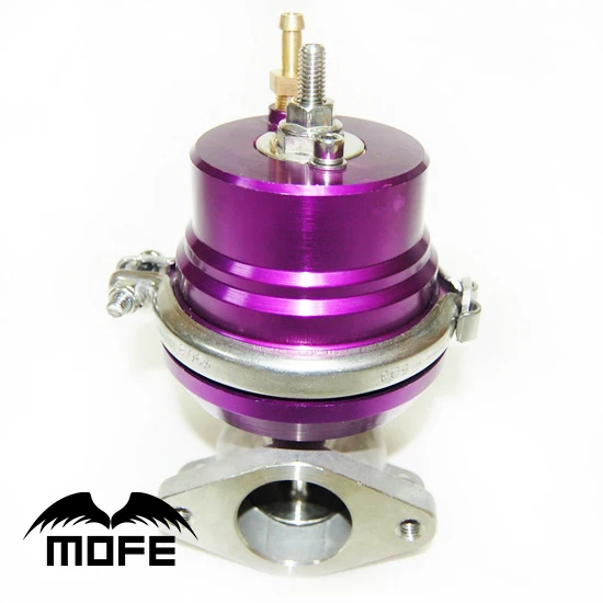 Универсальный алюминиевый регулируемый турбо-выдувной клапан 38 мм фиолетовый |