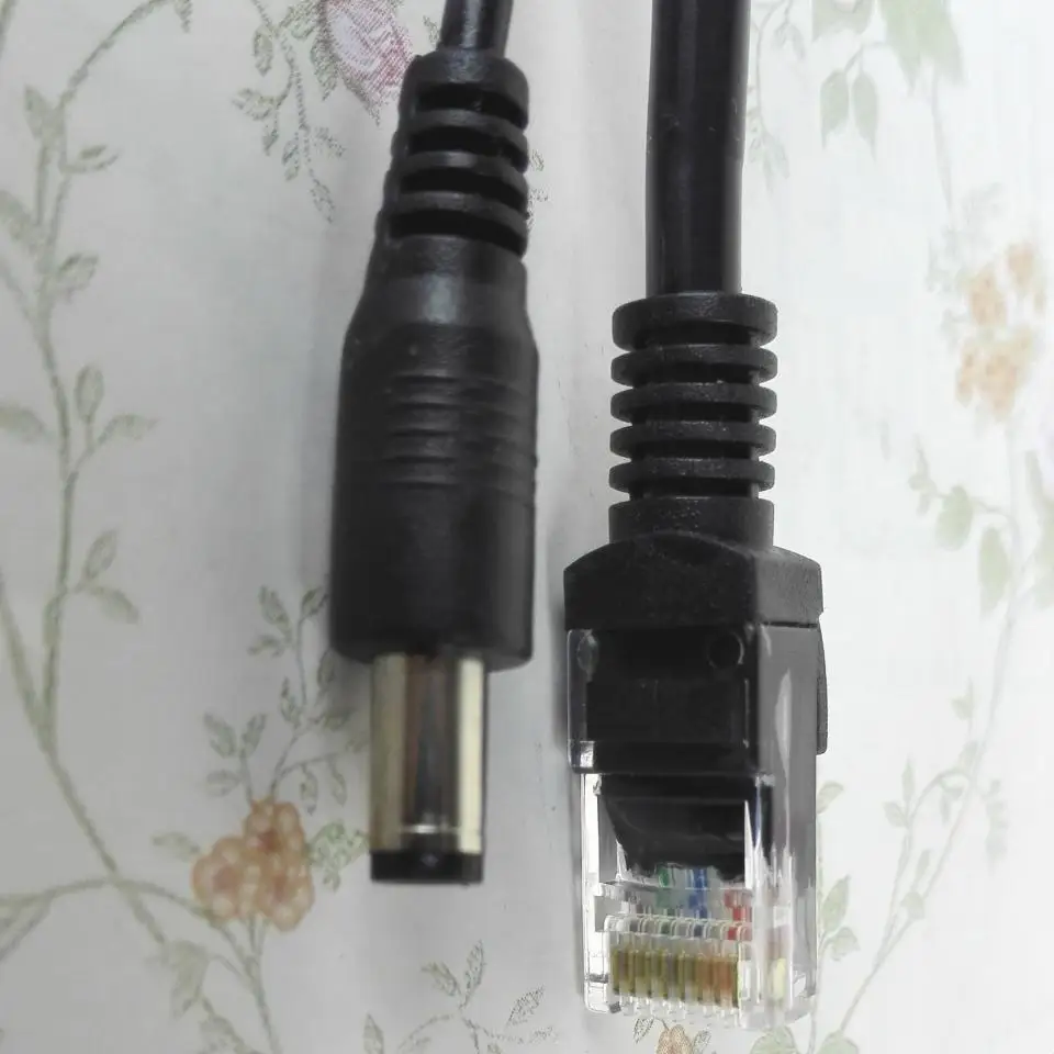 POE Splitter инжектор питание Модуль 12 48 В клейкие ленты экранированный кабель адаптер
