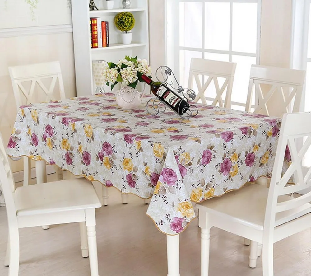 Настольная Юбка ПВХ водоотталкивающая скатерть и горячее масло одноразовые