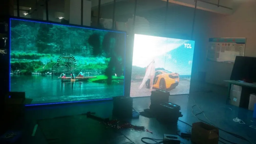 Светодиодный экран TEEHO P5 для помещения 160*192 точек 800 мм * 960 ультратонкий модуль 1/16