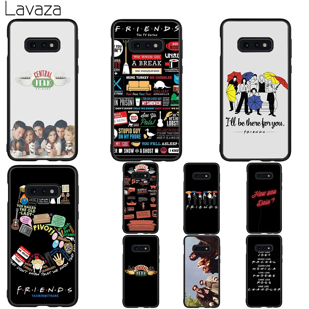 Lavaza Friends Tv Show Soft Case for Galaxy A3 A5 2016 2017 A6 plus A7 A8 A9 J6 2018 A10 30 40 50 70 |