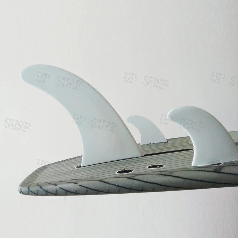 Одноплавники белые 9 'Лонгборд центральный плавник и GL Серфинг Плавники | Спорт