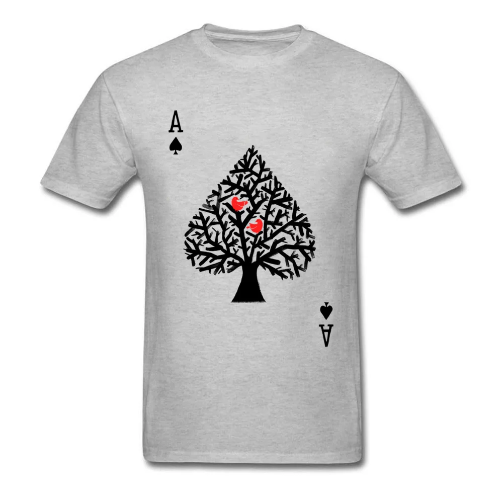Мужские футболки с игральными картами забавная крутая футболка принтом &quotAce Of