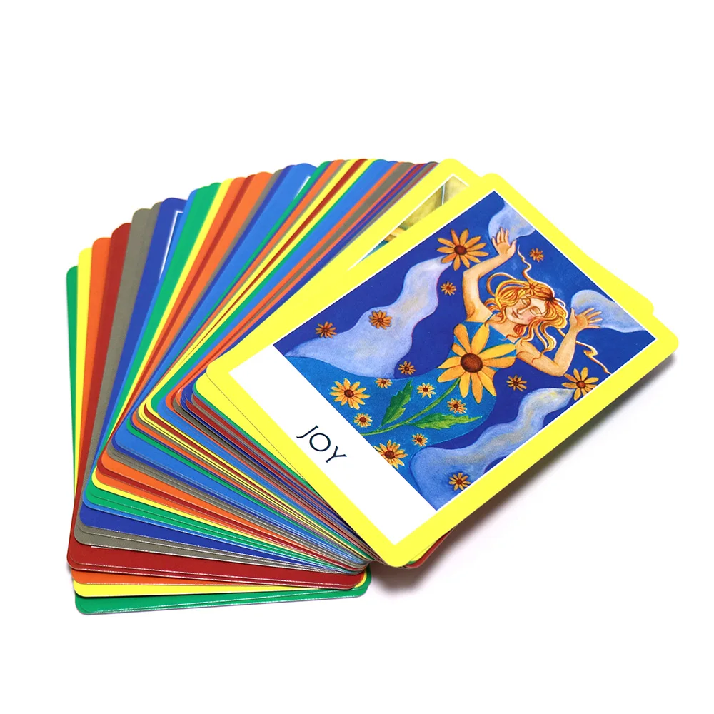 Новые медитация yogi oracle карты палуба 49 карт полный английский чтение энергии Таро