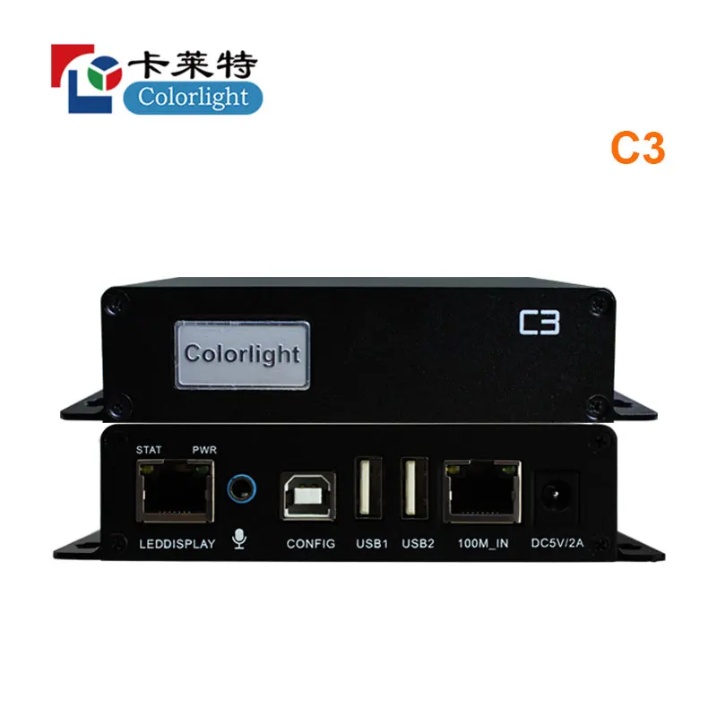 Светодиодный проигрыватель colorlight C3 асинхронный видеоплеер с поддержкой всех