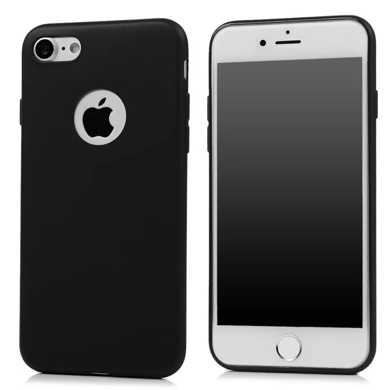 Ultra Thin Silicone Back Case For iPhone 7 4.7&quot Luxury Matte Soft TPU Slim Colors Full Protective Cover Coque Apple iPhone7 | Мобильные