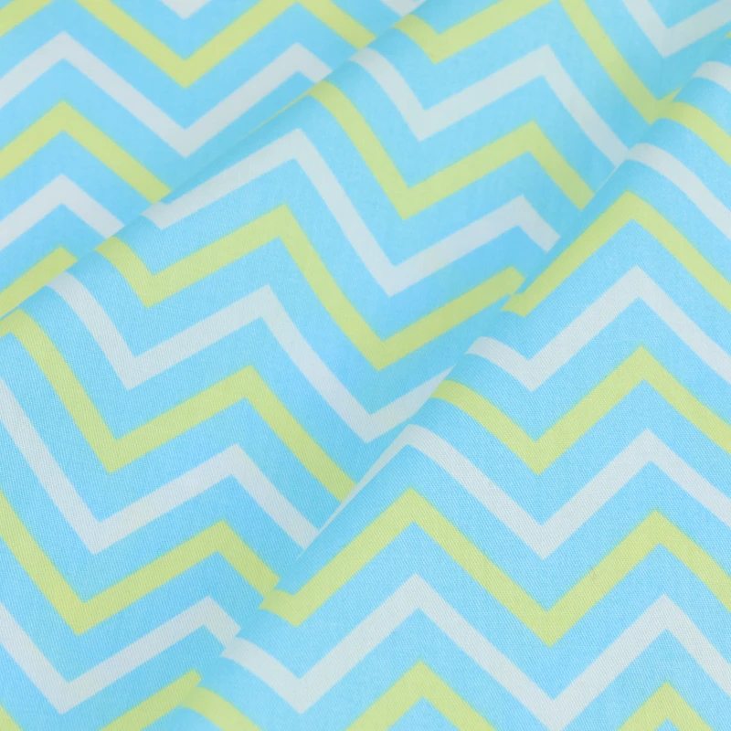 Хлопковая саржевая ткань серии Meter waves Лоскутная Ткань шитье сделай сам стеганый