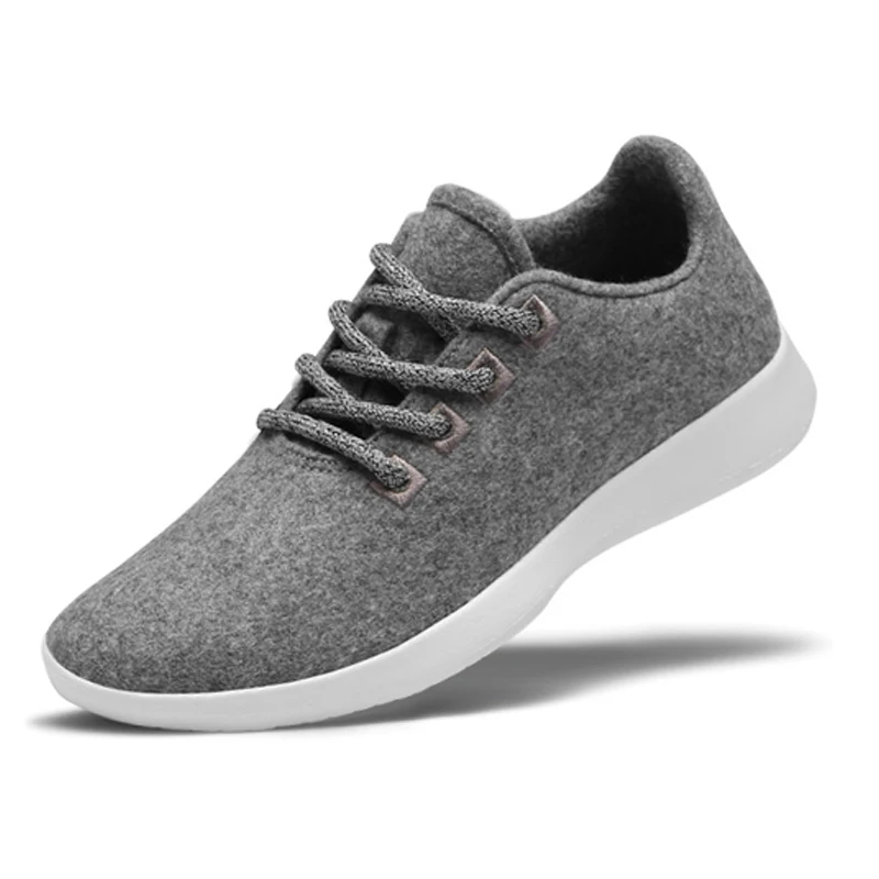 Премиум Paperplanes на шнуровке из натуральной шерсти светильник дышащая обувь Sneakers-PP1501