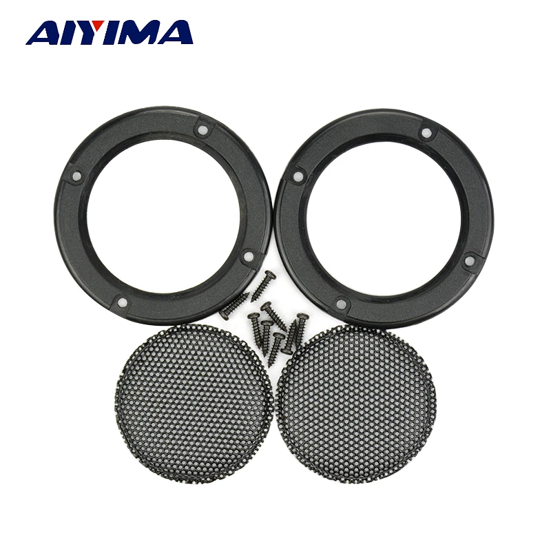 AIYIMA 2 шт. дюймов Динамик защитная сетка из твитер решетка Вафельные Мужские