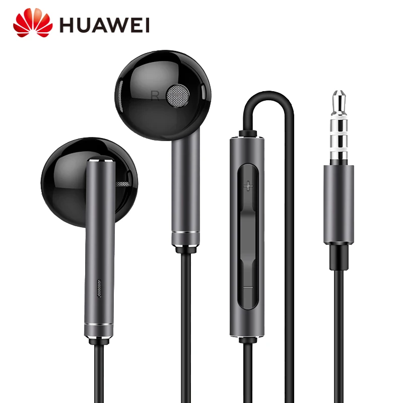 Наушники Huawei AM 116 металлическая Проводная гарнитура с регулятором громкости
